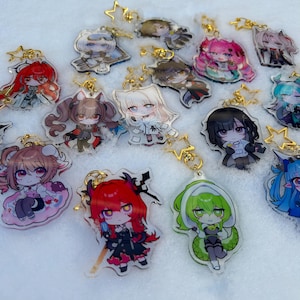 Arknights ENDFIELD chibi keychains 6cm image 11