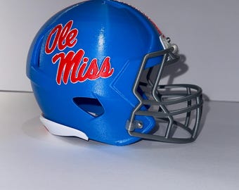 Ole Miss Mini Football Helmet – 3D Printed & Customizable