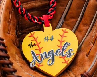 Customizable 3D Printed Sports Fan Chain: Personalized Team Logos