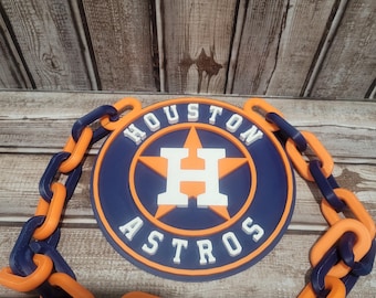 Custom 3D Printed Football Fan Chain: Personalized Team Logos