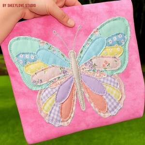 Easter Patchwork PNG, Spring Patchwork PNG, Girl Spring PNG