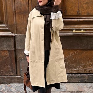 Trench 100% coton