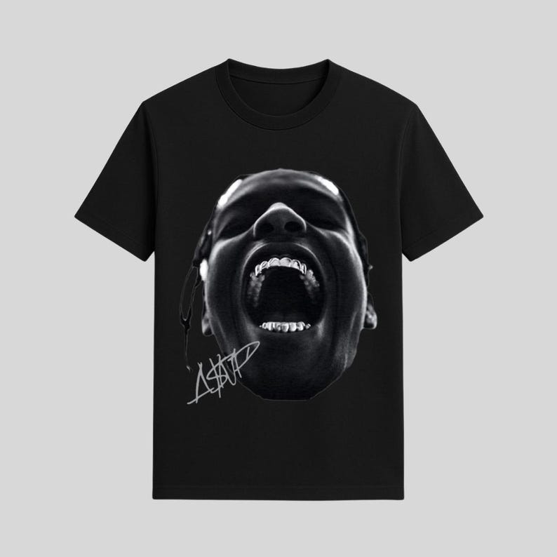 ASAP Rocky PNG | Rapper Shirt Design, Retro, 90's Hiphop | Hip Hop ...