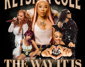 Keyshia Cole The Way It Is 20th Anniversary Tour TShirt PNG Design, Bootleg Tee, 300 DPI Instant Download And Ready To Print