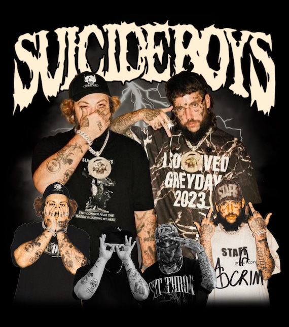 SuicideboyS TShirt PNG Design, Bootleg Tee, 300 DPI Instant Download And Ready To Print