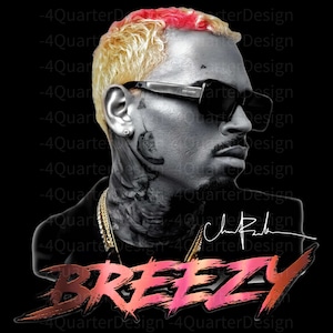 Chris Brown Breezy Bowl XX Tour 2025 TShirt PNG Design, Bootleg Tee, 300 DPI Instant Download And Ready To Print