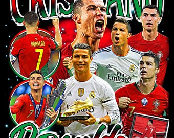 CR7 PNG | Cristiano Ronaldo Digital Download | Ronaldo Portugal Jersey Png | CR7 Shirt Png 300 DPI Ready To Download