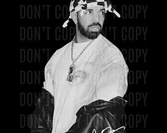 Drake PNG T-SHIRT |Rap Tee Jumbo Graphic Print Savage Mode |Rare Hip Hop Drake Travis Scott Kanye Metro Boomin Young Thug Gunna |300 dpi