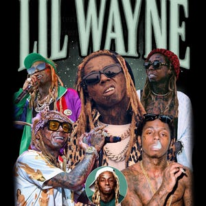 Lil WAYNE Tour 2025 North America Tour TShirt PNG Design, Lil Wayne Tha Carter Tour, Bootleg Tee, Instant Download And Ready To Print