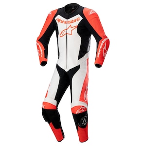 Alpinestars Motogp Men Motorbike racing suit - Top grain Cowhide mild leather suits - Motorcycle Racing Suits, With all customization