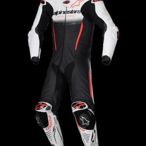 Alpinestars Motogp Men Motorbike racing suit - Top grain Cowhide mild leather suits - Motorcycle Racing Suits, With all customization