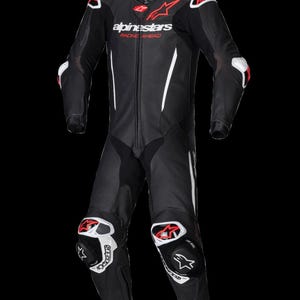 Alpinestars Motogp Men Motorbike racing suit - Top grain Cowhide mild leather suits - Motorcycle Racing Suits, With all customization