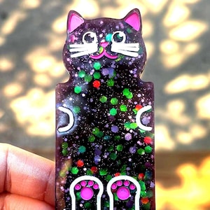 Kitty Toe Beans Page Savers - Handmade Resin Bookmarks