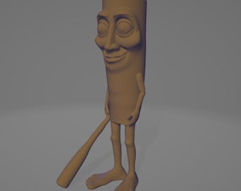 TUNGTUNG Meme Figura STL / Statua Meme stampabile (Download digitale)