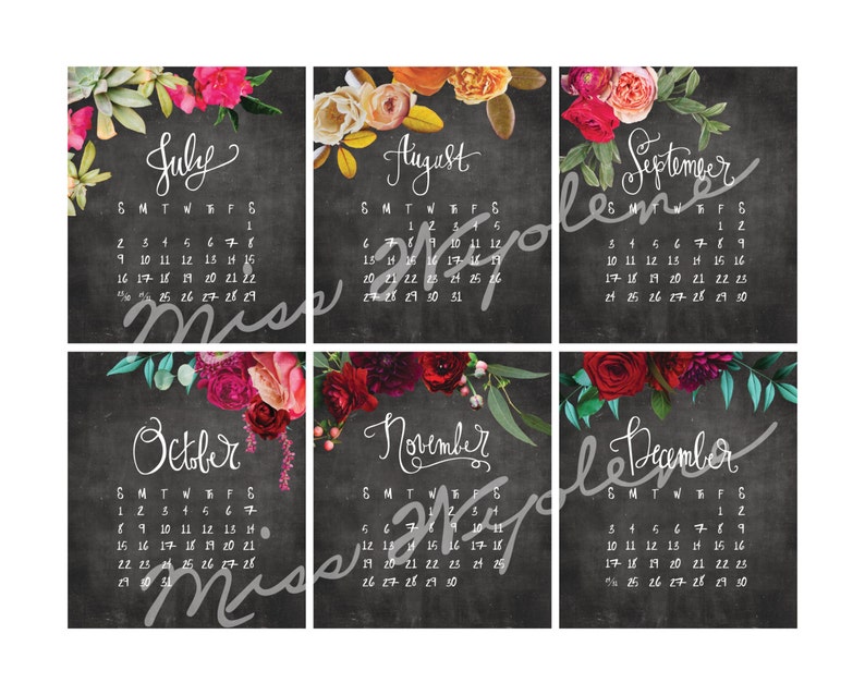 Desk Calendar 2024, Desktop Calendar with Stand, 2024 Desk Calendar, Calendar for 2024, CD Case Calendar, Ships fast image 4