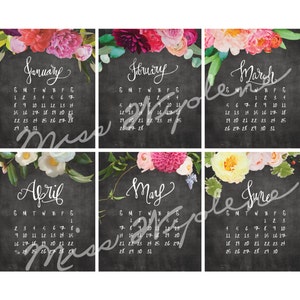 Desk Calendar 2024, Desktop Calendar with Stand, 2024 Desk Calendar, Calendar for 2024, CD Case Calendar, Ships fast image 3