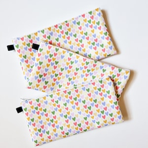Cute Pencil Case, Slim Pencil Case, Pencil Case with Zipper, Gift for Best Friend Female