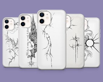 Funda para teléfono Cybersigilism Gothic, elegante funda protectora