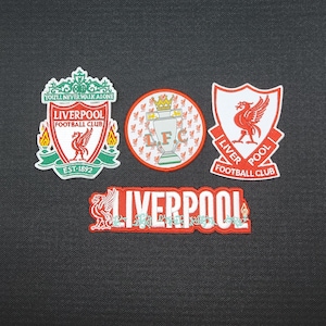 Liverpool Football Soccer Iron-On Patches - Read Description