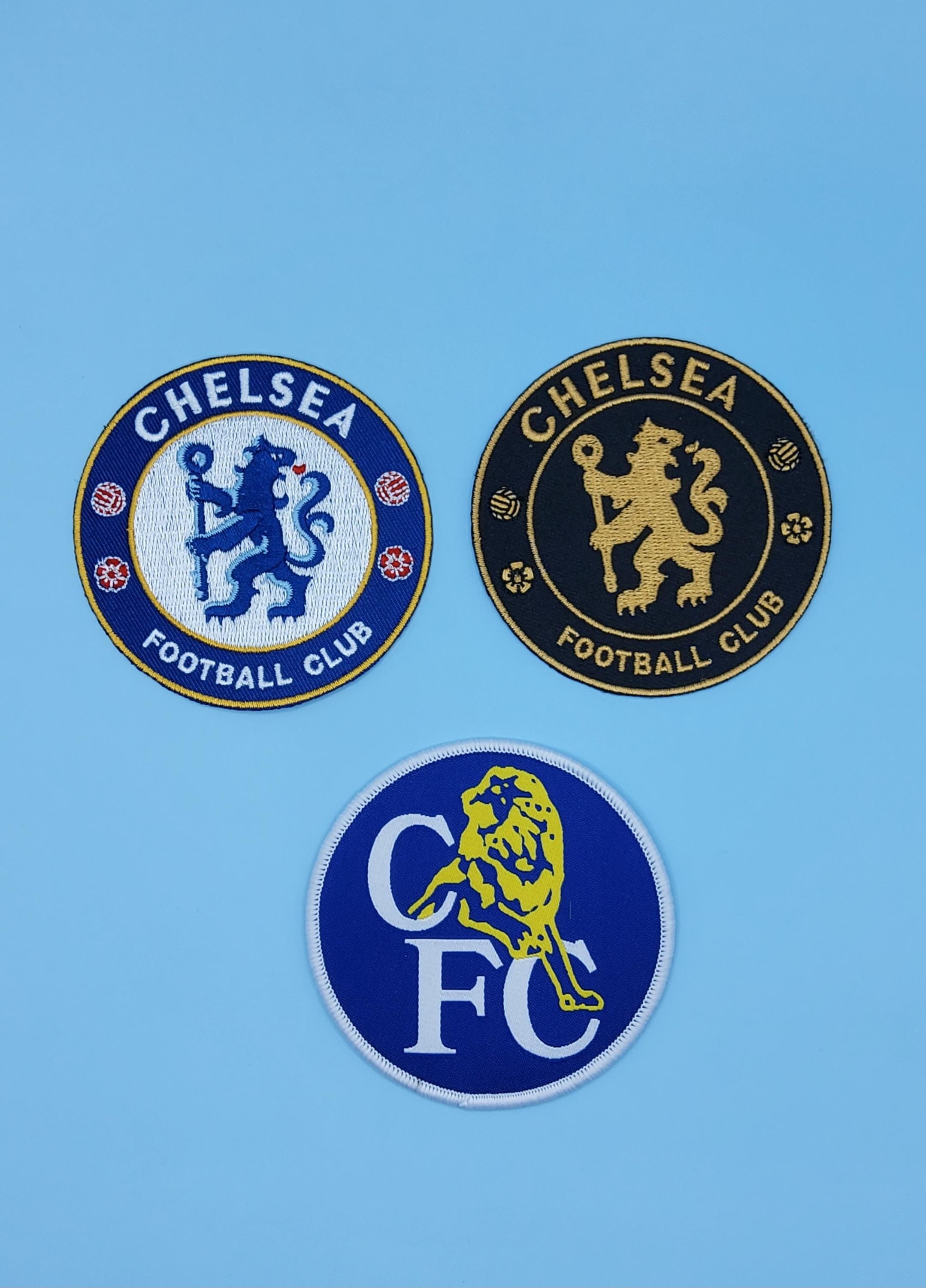 Chelsea FC Iron On Embroidered Patch - English Premier League Soccer Team Badge For Jackets, Bags, Hats