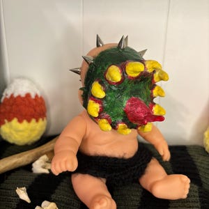 horror doll spikey baby doll