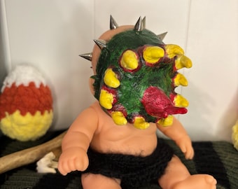 horror doll spikey baby doll