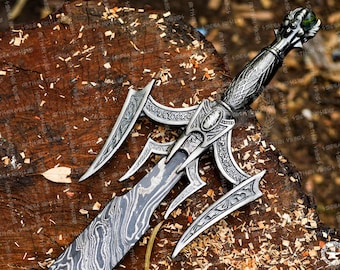 Custom Handmade Unique Christmas Gift | Beautiful Viking Sword | Premium Steel Blade | Collectible | Perfect Anniversary & Wedding Gifts USA