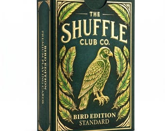 Baraja de aves Shuffle Club Co. Birds: ilustraciones a mano