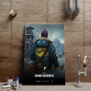 The Long Dark Poster, Wintermute Wall Art, Survival Game Poster, Wall Decor,  Rolled Canvas Print, Gift Game Poster