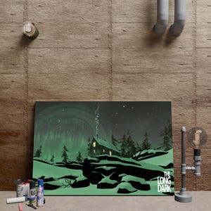 The Long Dark Poster, Long Dark Challenge Wall Art, Winter Survival Game Poster, Wall Decor,  Rolled Canvas Print, Gift Game Poster