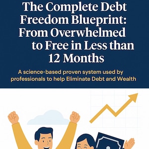 Debt Freedom Blueprint: Printable Finance Guide & Budgeting Plan (PDF Download)