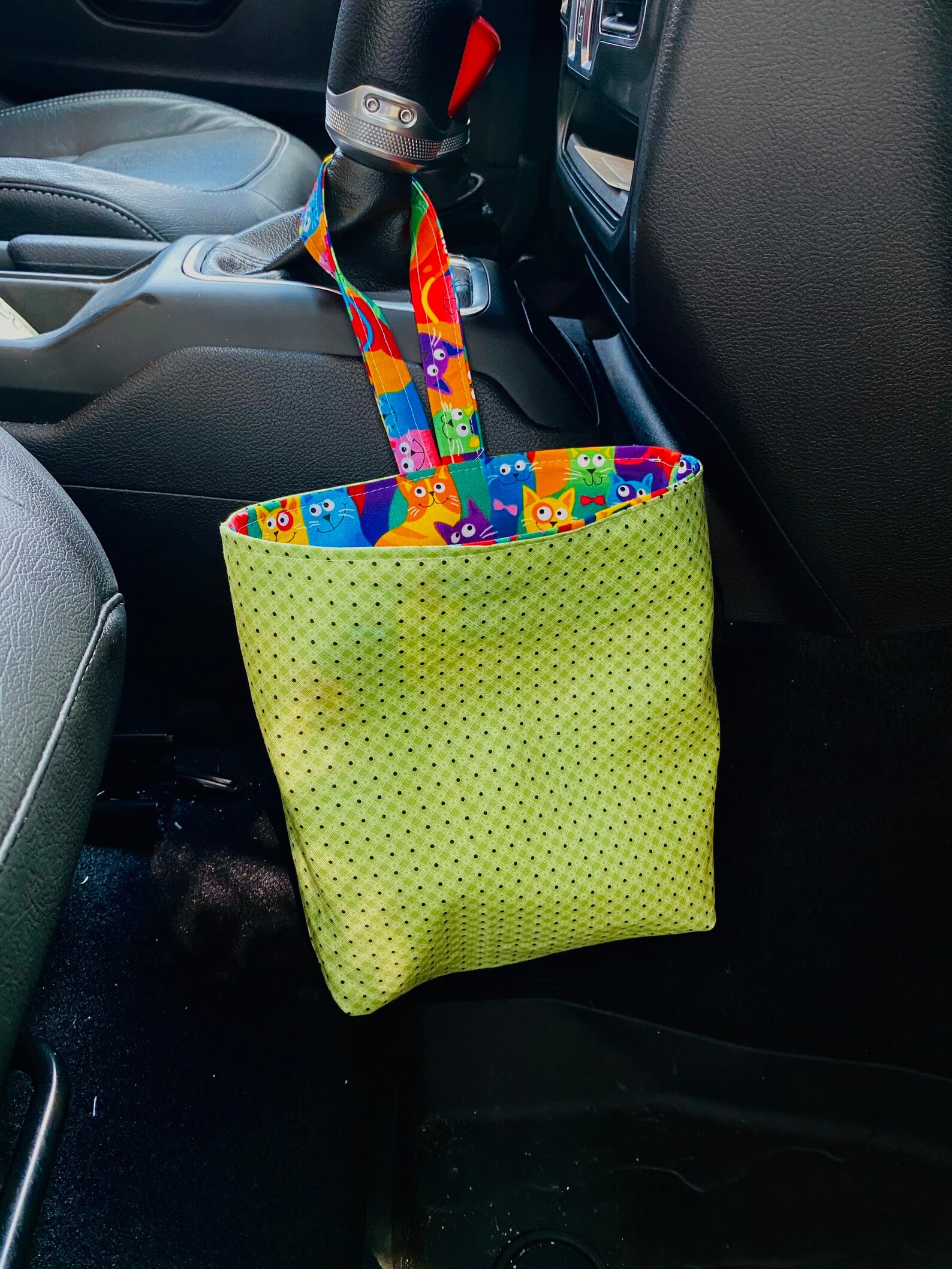 Trash can for car auto truck Fabric garbage trash bag car Etsy