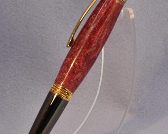 Elegant Sierra Pen Reminiscent of Burgundy Cherry Ice Cream