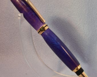 The Baron Fountain Pen in Shiny Burple