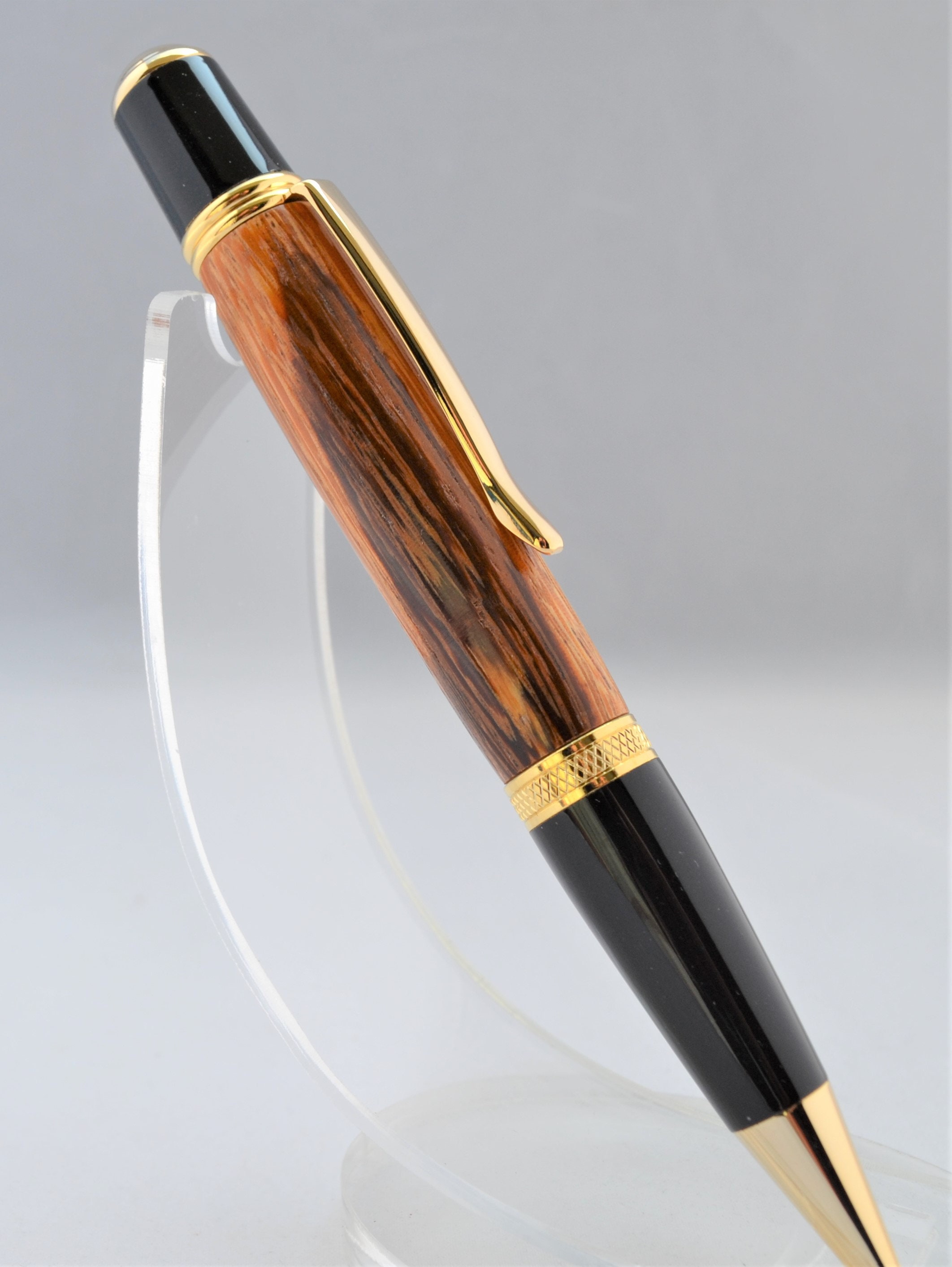 Marblewood Sierra Pen in Lifetime Gold - Etsy