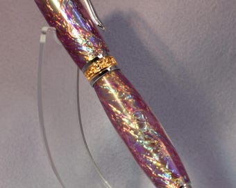 Hand‑Turned “Passion” Acrylic Fountain Pen • JoWo #6 Nib • Custom‑Tuned Writing Experience