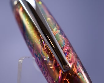 Penna stilografica in acrilico opalescente con pennino JoWo n. 5