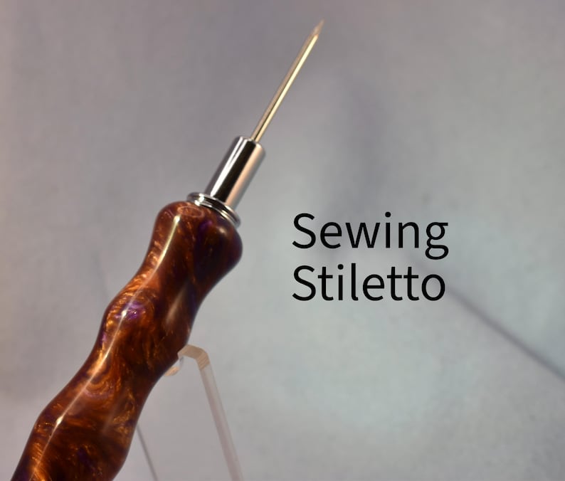 Seam Ripper Handle Acrylic Seam Ripper and Stiletto Tool • Chrome Hardware • Quilting and ...