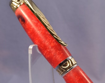You Have Never Seen A Pen Like This: "Liquid Fire" on a Beautiful Cigar Pen