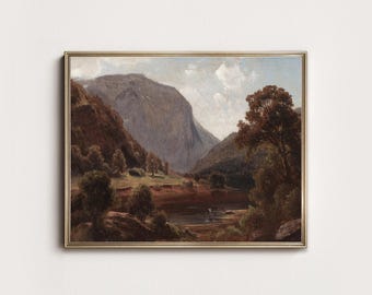 Impresión digital de arte de pared vintage