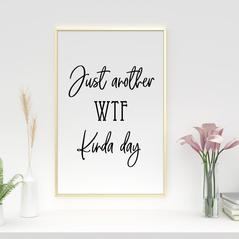 PRINTABLE Home Office Wall Art Funny Desk Sign Home Office Etsy