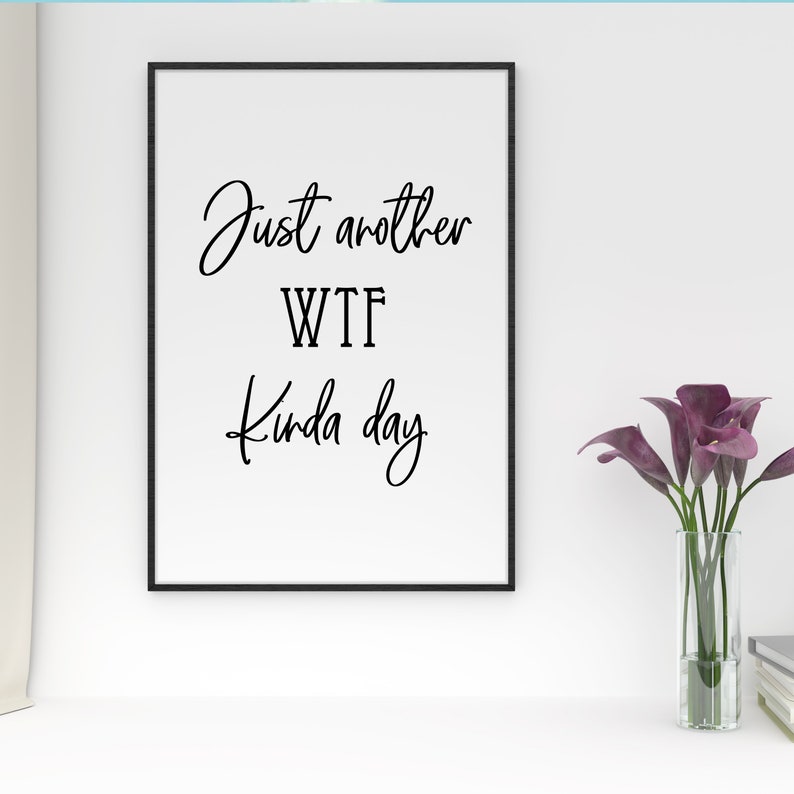 PRINTABLE Home Office Wall Art Funny Desk Sign Home Office Etsy