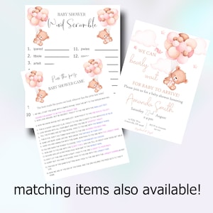 Pass the Prize PRINTABLE Baby Shower Game - Pass the Prize Rhyme Game ...