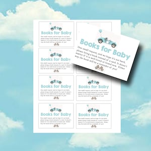 Voiture de course bleue, livres pour bébé, billet de tombola à imprimer, cartes de tombola de livres pour bébé, livres pour baby shower pour bébé