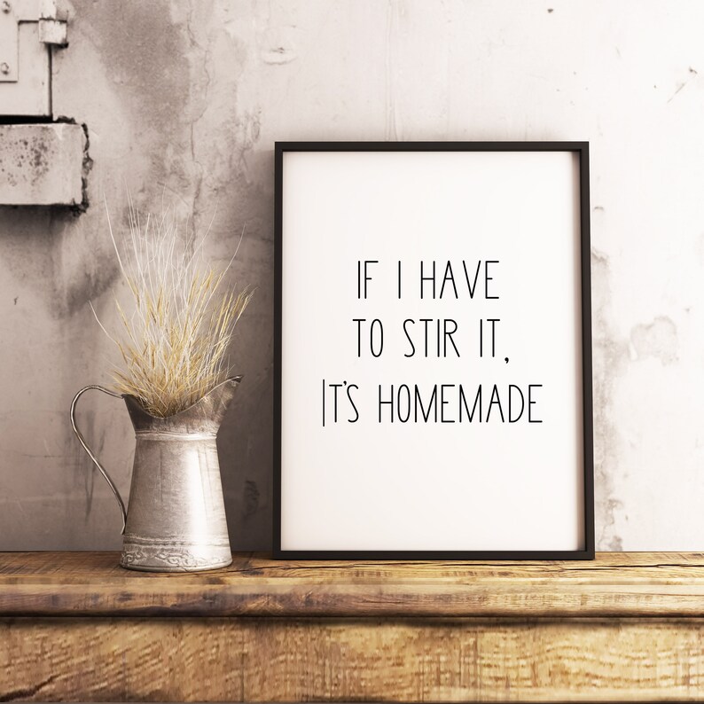 PRINTABLE Funny Kitchen Wall Art Funny Kitchen Quote Print - Etsy