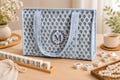 Personalized Quilted Mahjong Bag, Cotton Quilted Embroidered Mahjong Tote, Mahjong Set Storage Case, Handmade Tote, Gift for Mahjong Lovers product logo