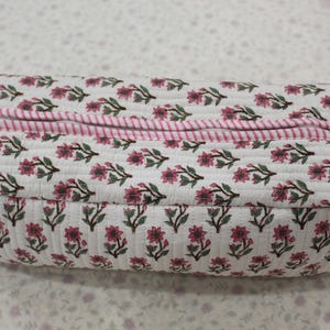 Sac à outils de coiffure matelassé à imprimé bloc, sac Dyson Airwrap/Airstrait, étui de voyage, cadeau pour femme Pouch 5