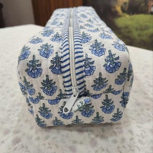 Sac à outils de coiffure matelassé à imprimé bloc, sac Dyson Airwrap/Airstrait, étui de voyage, cadeau pour femme image 13