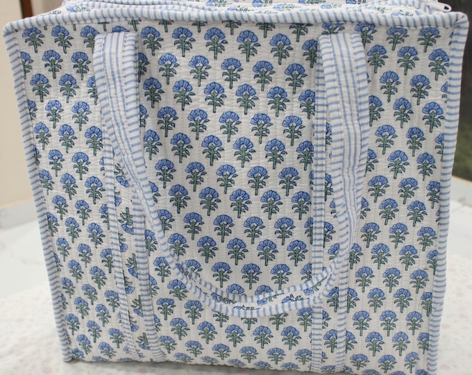 Personalized mahjong Cotton Quilted Tote , Shopping Bags, Beach Bag, Travel and Shoulder Bags, Women Gifts, Sustainable