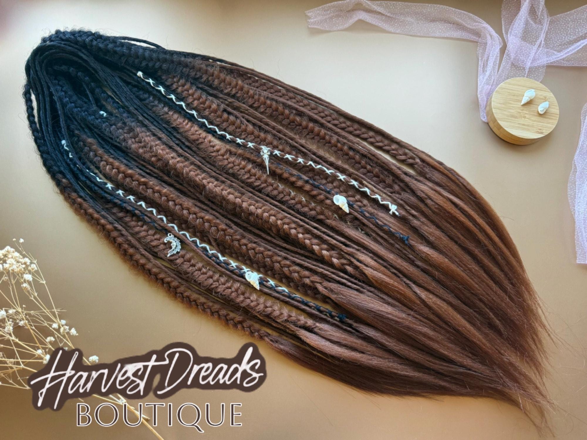 Triple moon dreadlock bead dreadloc wicca pagan Triple Moon Dreadlocks (@triple_moon_dreadlocks) • Instagram  main image 3